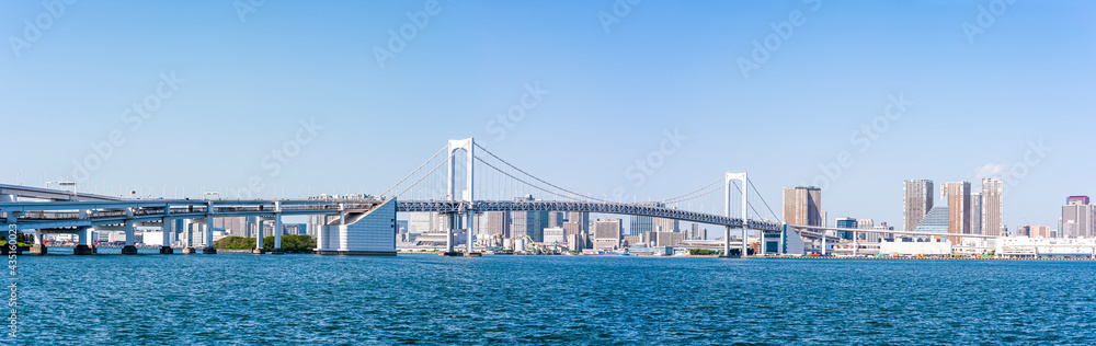 Obraz premium Rainbow bridge of Tokyo