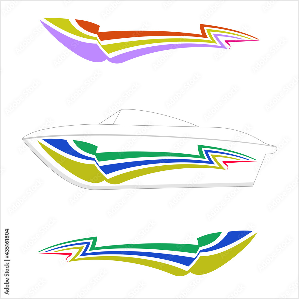 Obraz premium Boat Graphics M_2105002