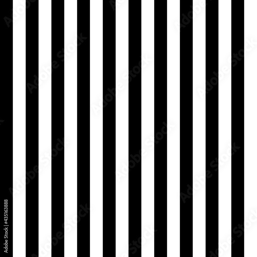 Black white stripes seamless pattern. Vector illustration.