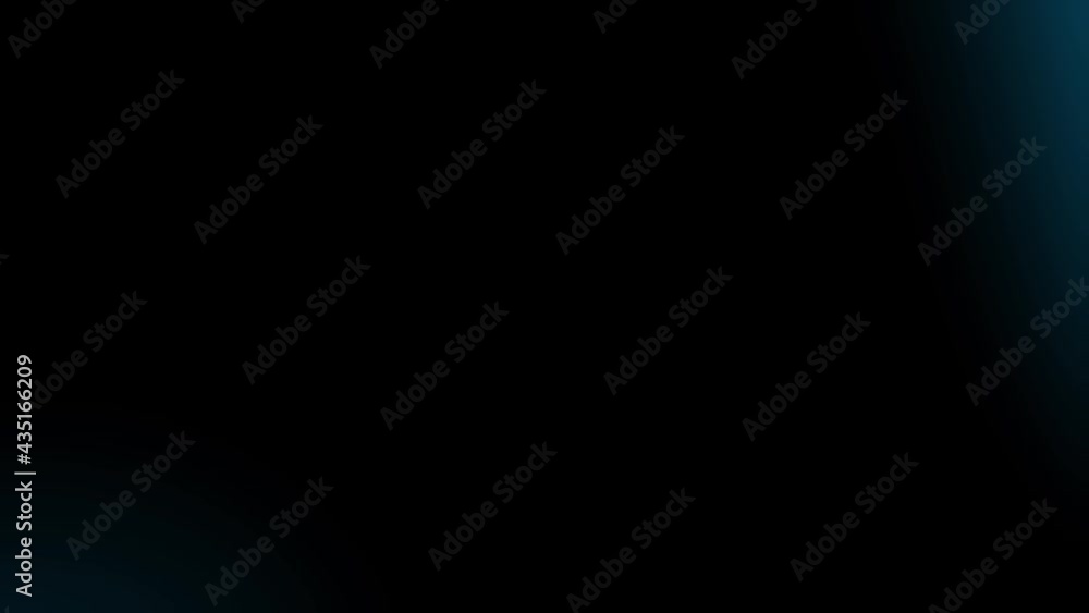 Black background with blue light animated effect.