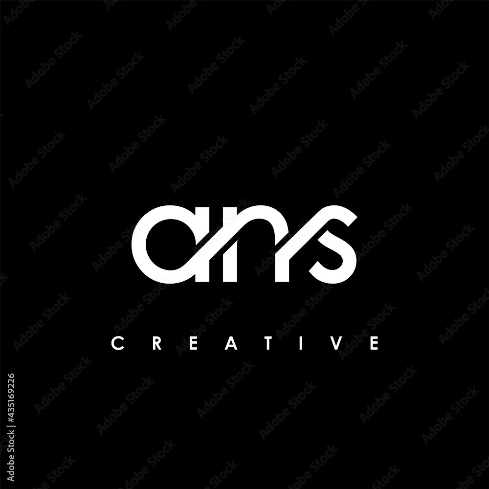 ANS Letter Initial Logo Design Template Vector Illustration ANS Letter Initial Logo Design Template Vector Illustration