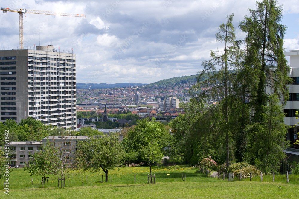Cityscape of Zurich at cloudy day at springtime. Photo taken May 22nd, 2021, Zurich, Switzerland. Cityscape of Zurich at cloudy day at springtime. Photo taken May 22nd, 2021, Zurich, Switzerland.