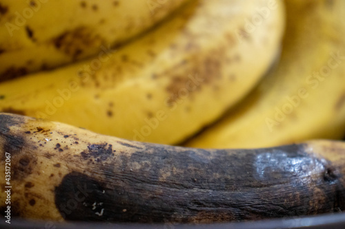 ripe banana in a bowl