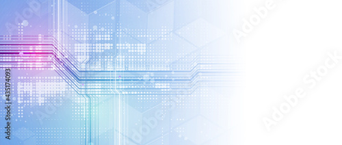 Technology data background, idea of global business solution