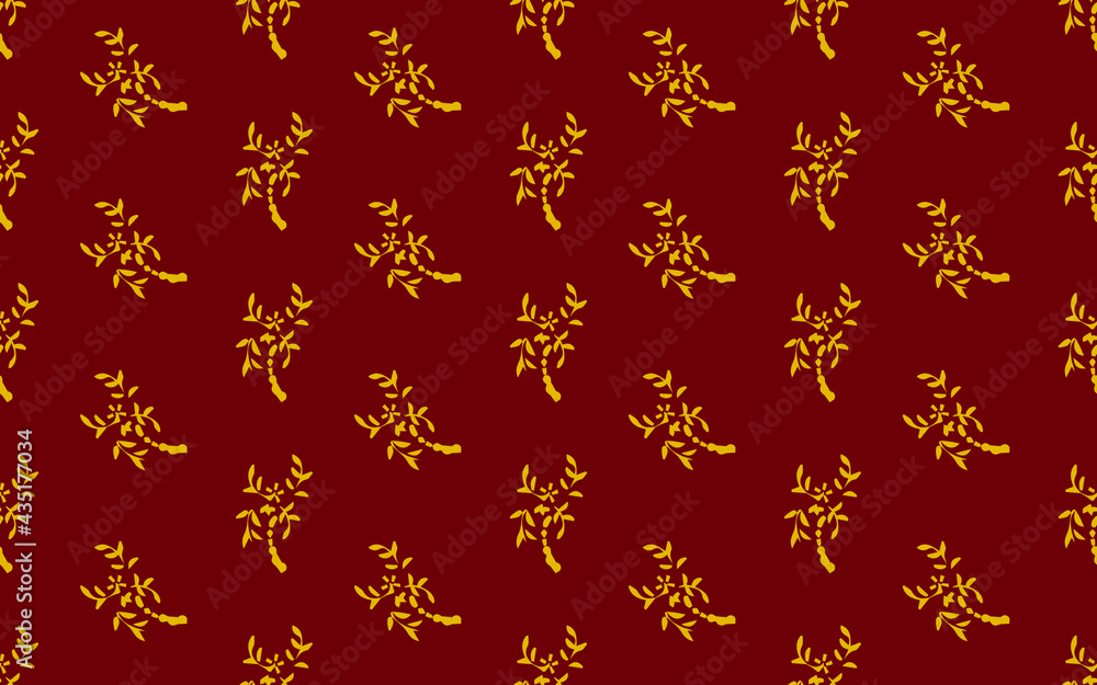 Golden yellow pattern on red background Contemporary Abstract Stilmod Pattern Design For fabric patterns and more Golden yellow pattern on red background Contemporary Abstract Stilmod Pattern Design For fabric patterns and more