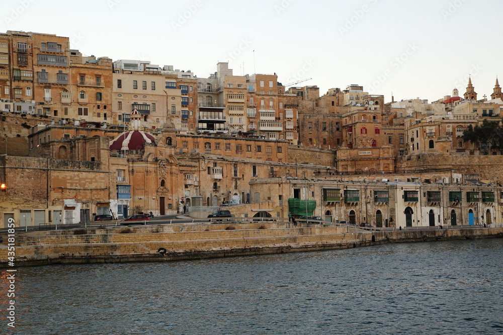 Valetta cityscape, capital of Malta