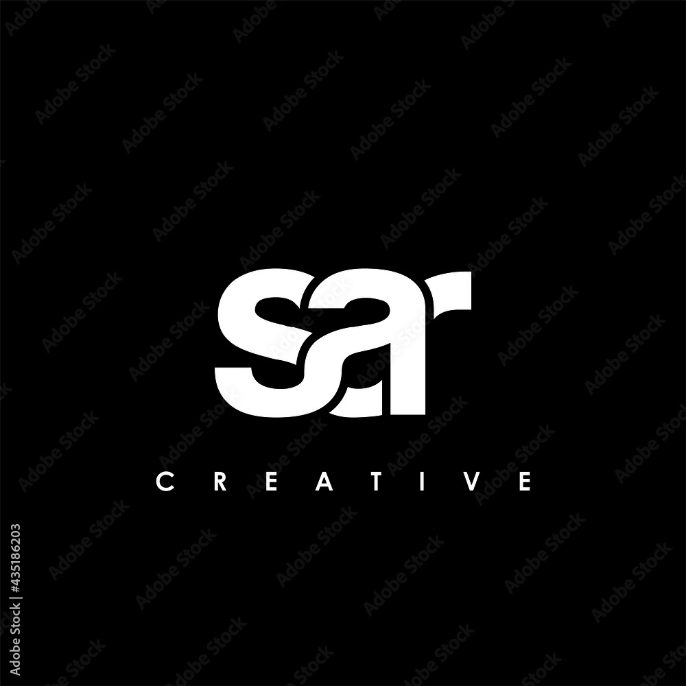 SAR Letter Initial Logo Design Template Vector Illustration SAR Letter Initial Logo Design Template Vector Illustration