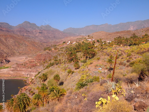 View from Mirador La Sorrueda (Santa Lucía de Tirajana, Gran Canaria, Spain) photo