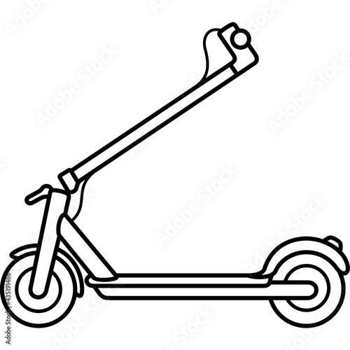 Foldable electric scooter