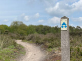 MTB sign at the sallandse heuvelrug national park
