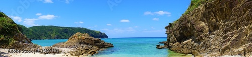 Yuhina Beach in Zamami island, Okinawa, Japan - 日本 沖縄 座間味島 ユヒナ海岸 