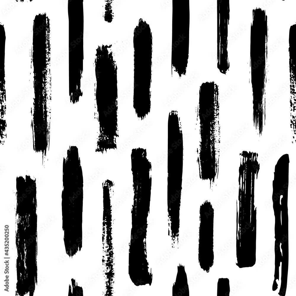 black and white dry paint brush stokes abstract seamless pattern black and white dry paint brush stokes abstract seamless pattern