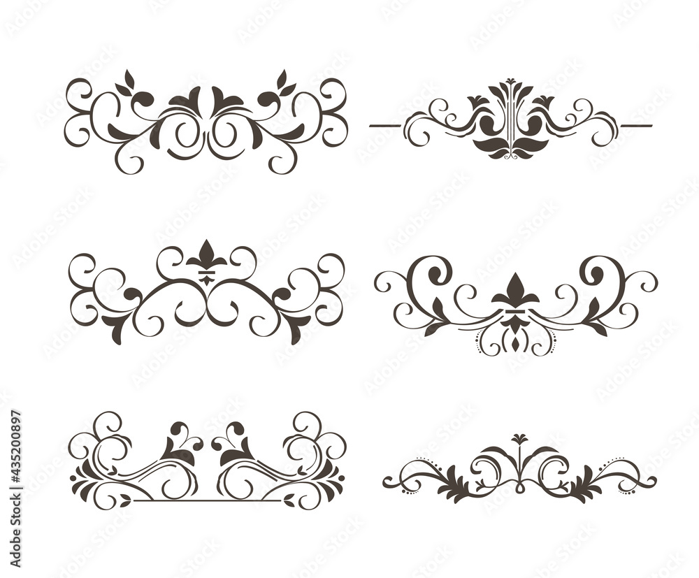 ornaments symbol collection ornaments symbol collection
