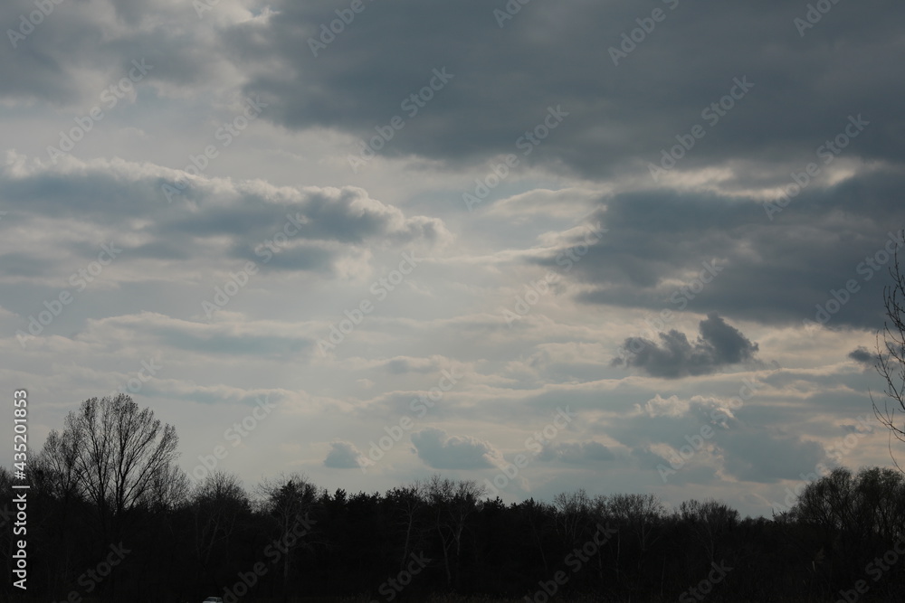 nature is very beautiful with gentle blue clouds nature is very beautiful with gentle blue clouds