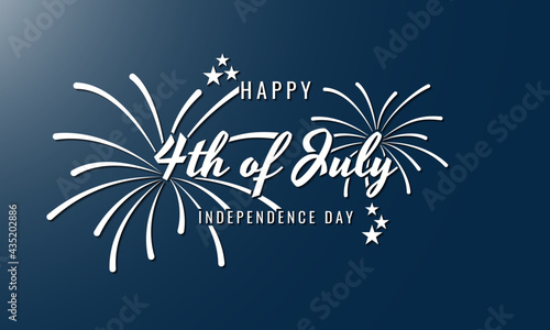 United States Independence Day Background. Fourth of July.