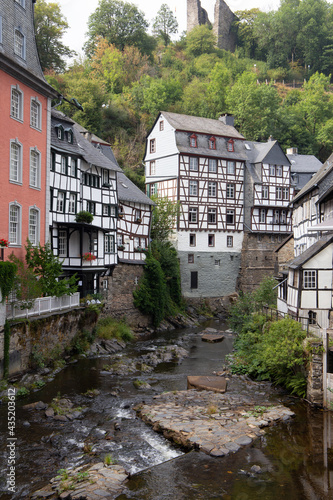 Monschau, Deutschland, Stadt, Fachwerk,