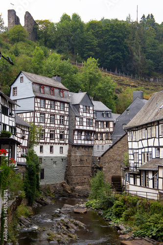 Monschau  Deutschland  Stadt  Fachwerk 