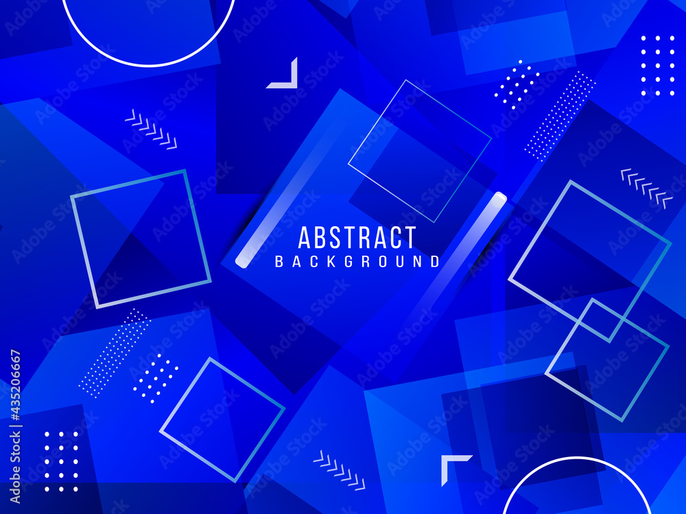 Abstract geometric blue modern shape pattern background Abstract geometric blue modern shape pattern background