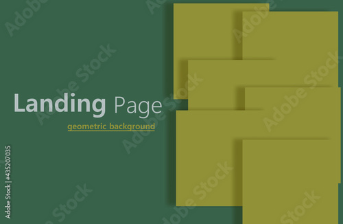 modern abstract background with geometric shapes. paper sheets on a light background. vector illustration.