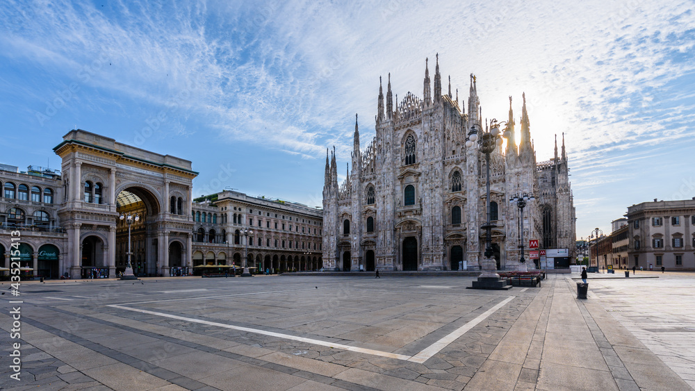 Milano Piazza Duomo cattedrale 