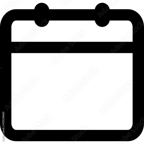 calendar icon vector