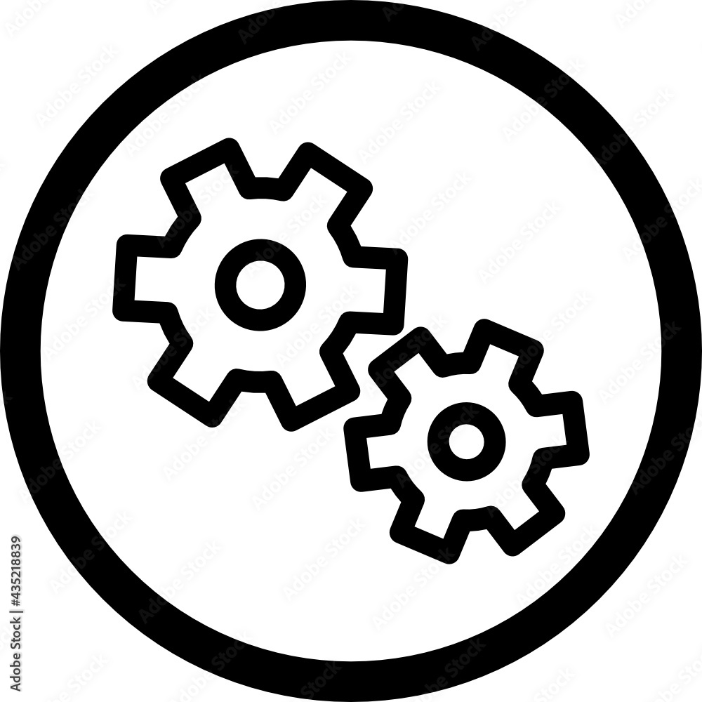 gear icon vector gear icon vector