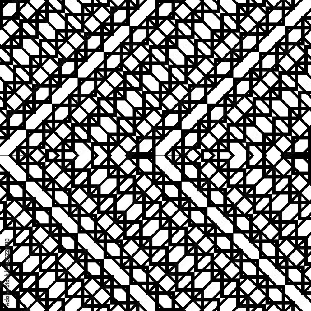 Design seamless monochrome zigzag pattern Design seamless monochrome zigzag pattern
