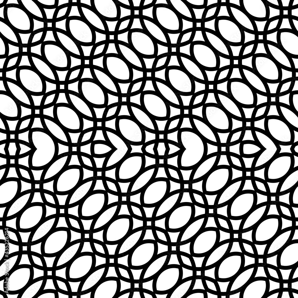 Design seamless monochrome zigzag pattern Design seamless monochrome zigzag pattern