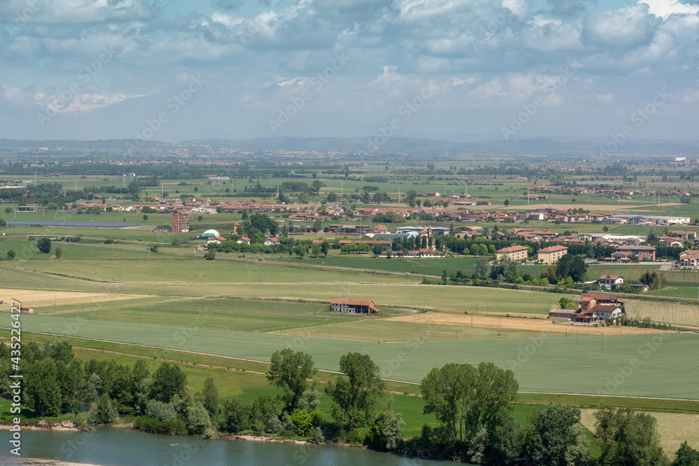 Paesaggio visto dall'alto - Ripresa aerea con Drone dji