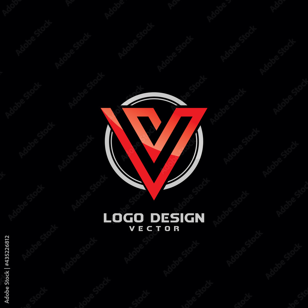 V Letter Logo Design Vector. V Letter Logo Design Vector.