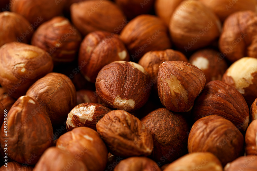 Healthy organic Hazelnuts walnut. vegetarian food. background Healthy organic Hazelnuts walnut. vegetarian food. background