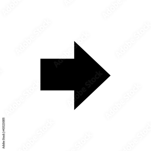 Arrow icon in trendy flat style isolated on background Free Download Arrow icon in trendy flat style isolated on background - GFXLoad