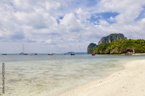 Tropical beach  Krabi  Thailand 