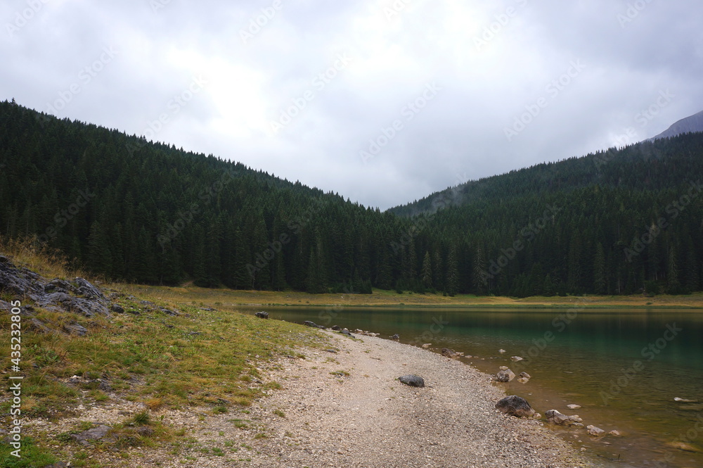 Black Lake is a lake in the Municipality of Zabljak in northern Montenegro