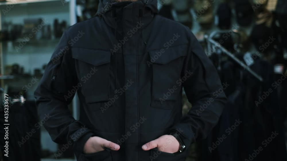 Militaty tactical jacket. Waterproof fabric Militaty tactical jacket. Waterproof fabric