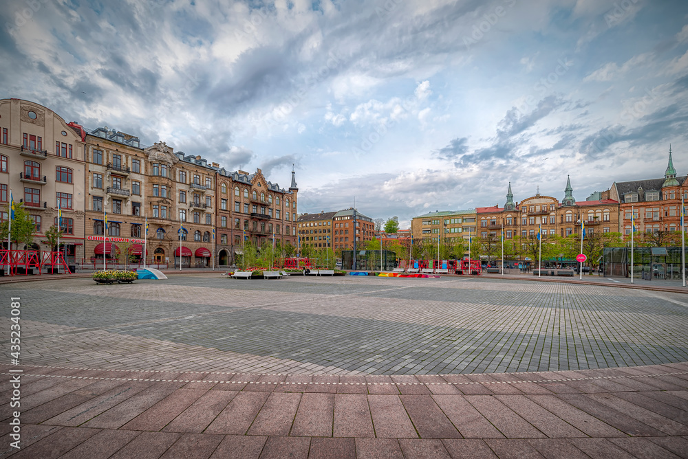 Obraz premium Helsingborg Public Square