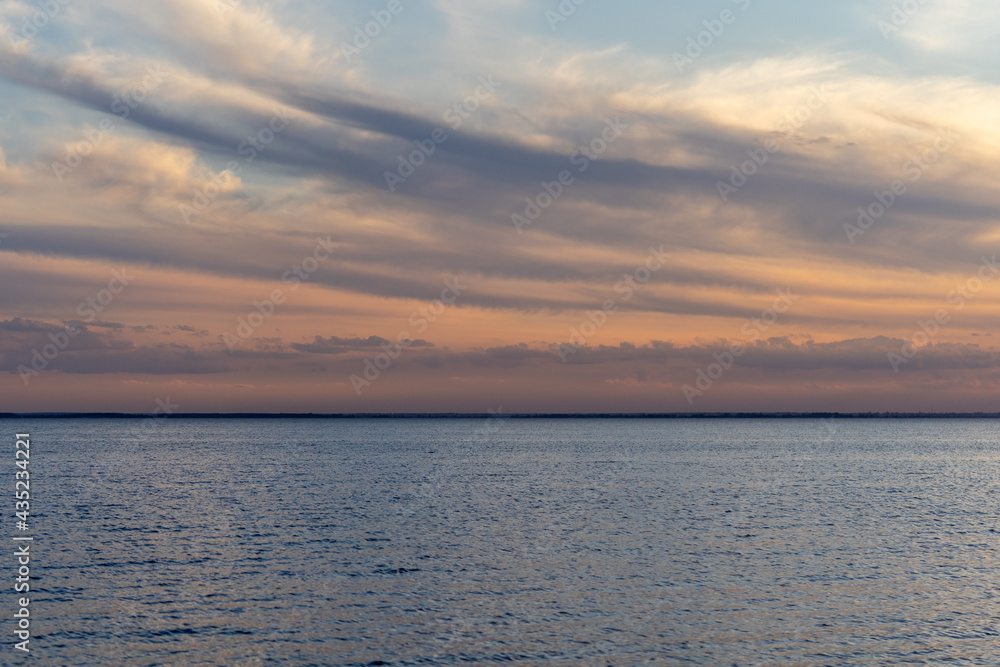 Fototapeta premium sunset sky with beautiful colors