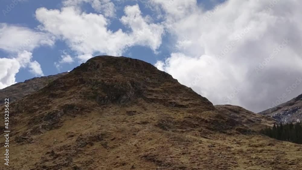 Glen Shiel in the Scottish Highlands. Glen Shiel in the Scottish Highlands.