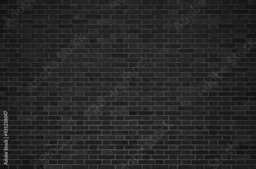black antique brick wall texture background