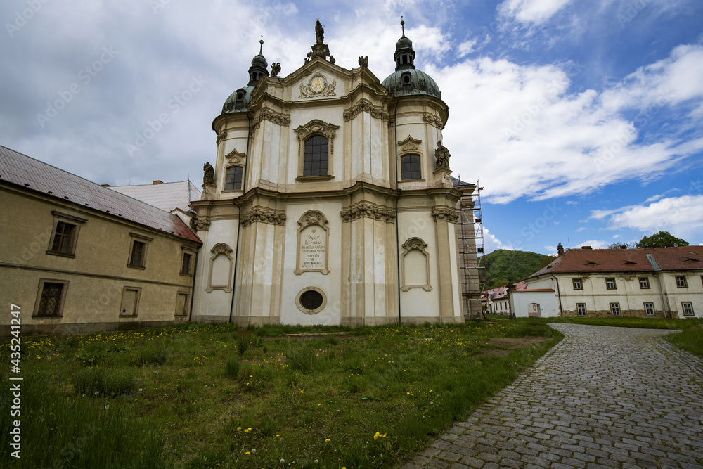 Cistercian monastery Osek in the Usti nad Labem region
