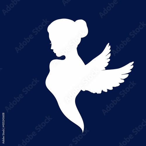 Girl with wings