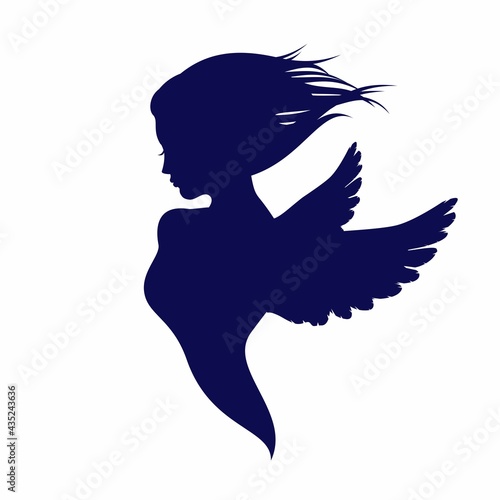 Girl with wings