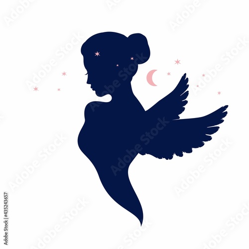 Girl with wings