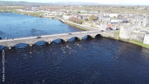 Thomond Bridge, Limerick, Ireland photo