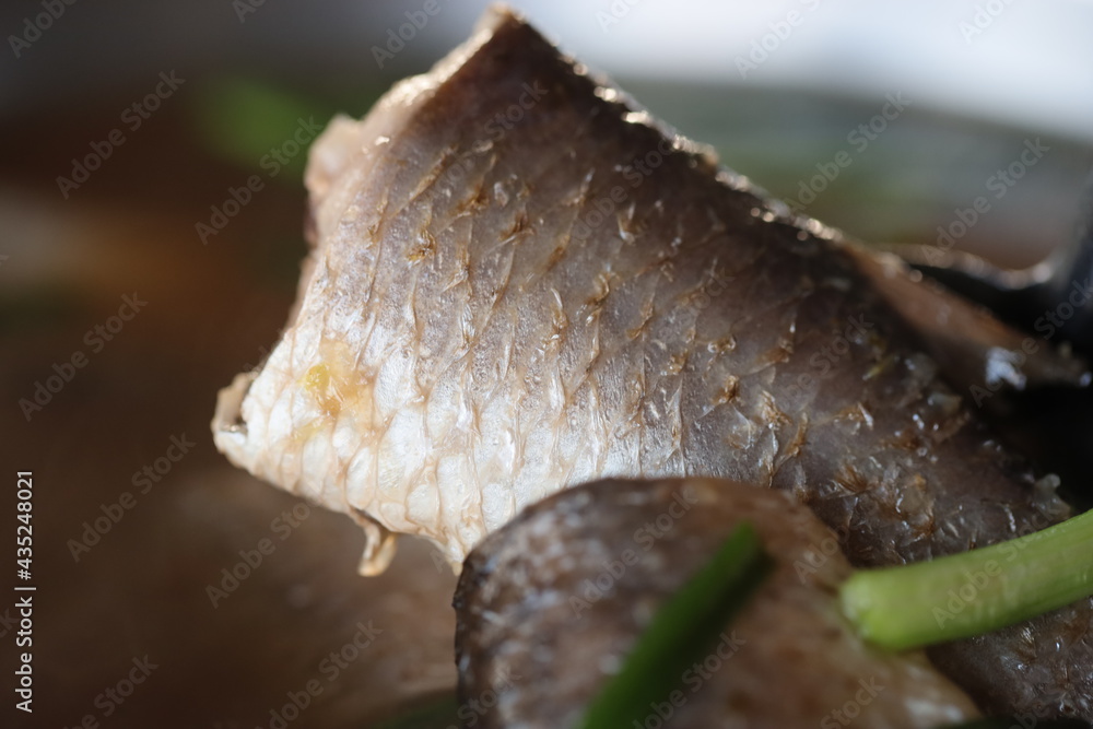 Naklejka premium close up of a fish