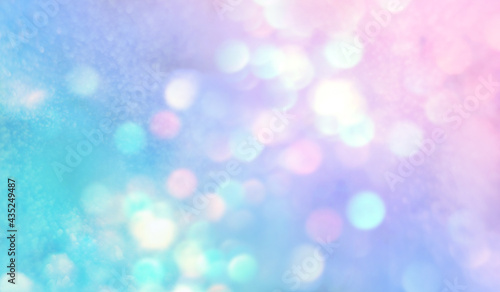 アクアブルーから紫と桃色へ　green　blue　pale purple　pale pink　gradation
