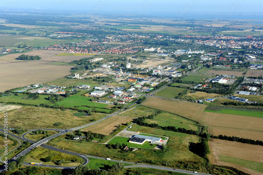Greifswald, Gewerbe- und Industriegebiet 2014