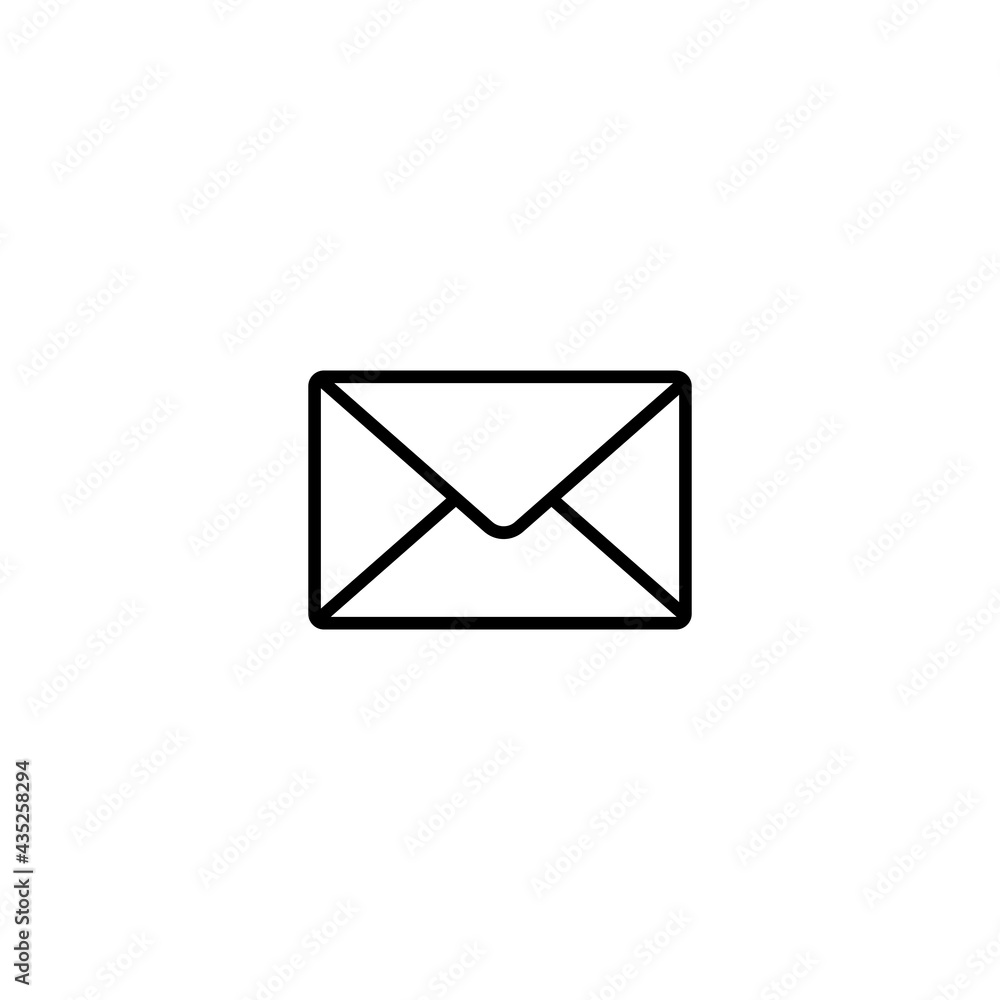 message icon vector sign symbol message icon vector sign symbol