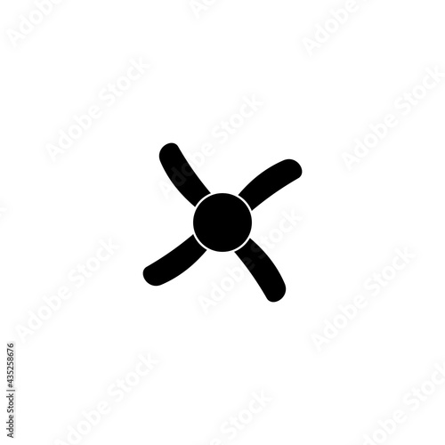 propeller icon vector sign symbol