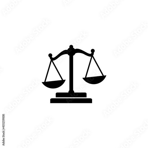 scale icon vector sign symbol